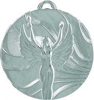 Заготовка медали "503" - d50 мм, цвет серебро